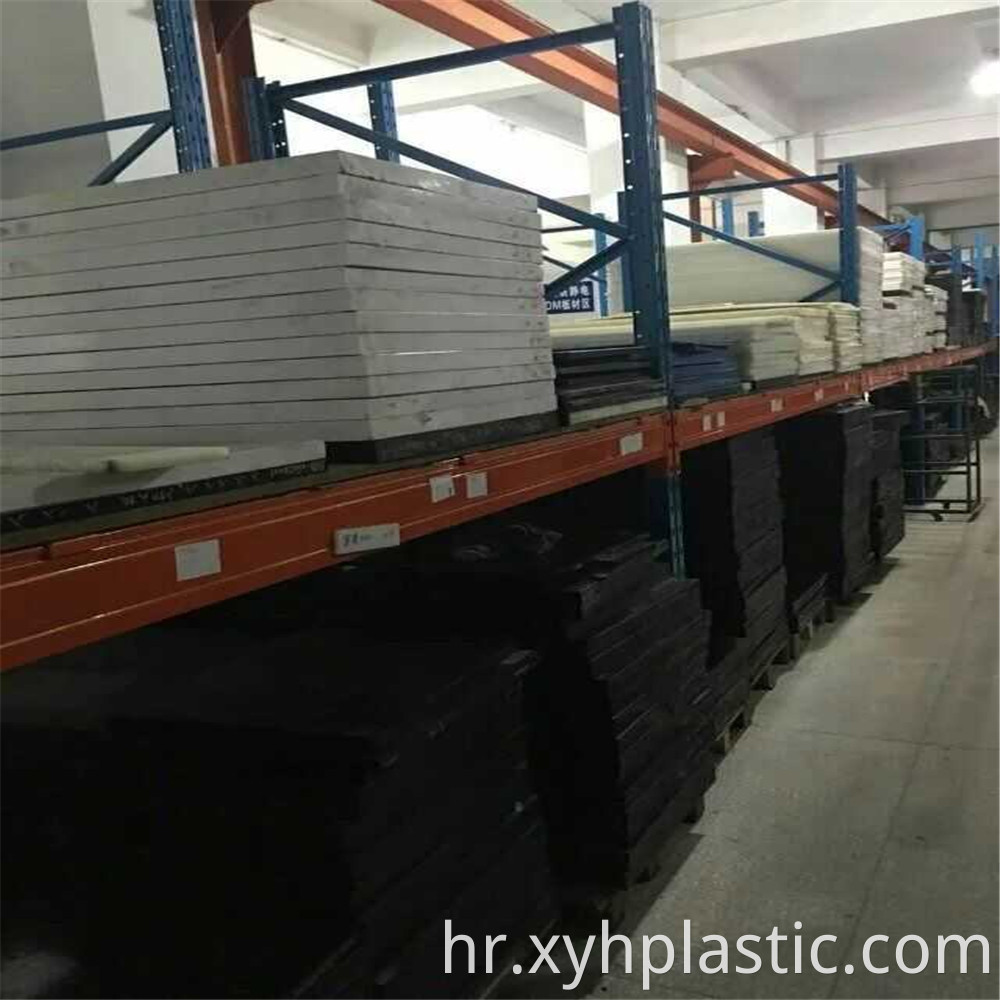 extruded pom plastic sheet factory